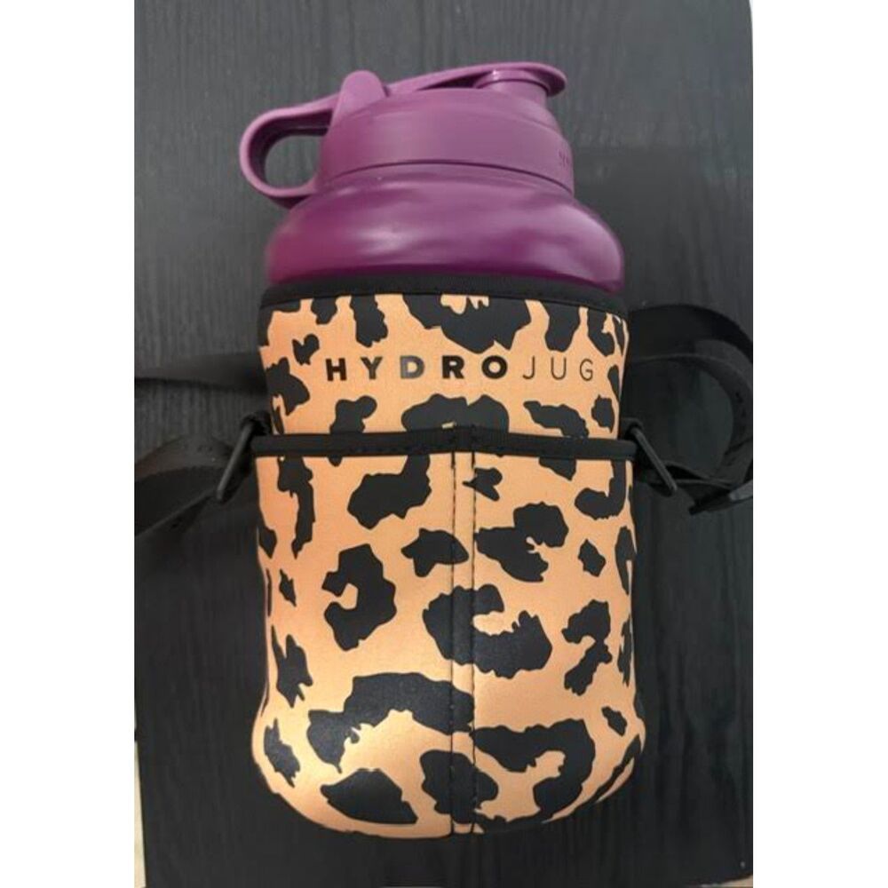HydroJug Savannah Leopard Wild Ones Pro Sleeve Cheetah Print Purple